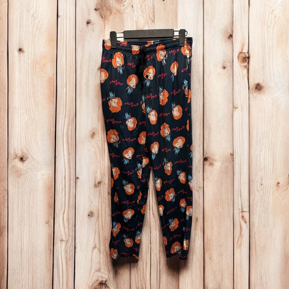 Men's Pajama Pants Lounge Pants Chucky Good Guy Doll Theme Size Small